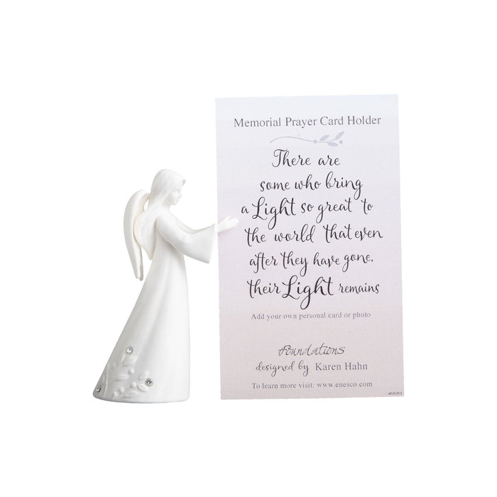 endura Angel with Prayer Card Holder