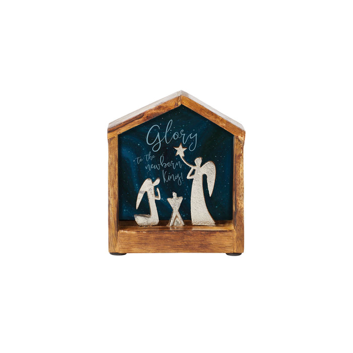 endura Angels in Stable figurine