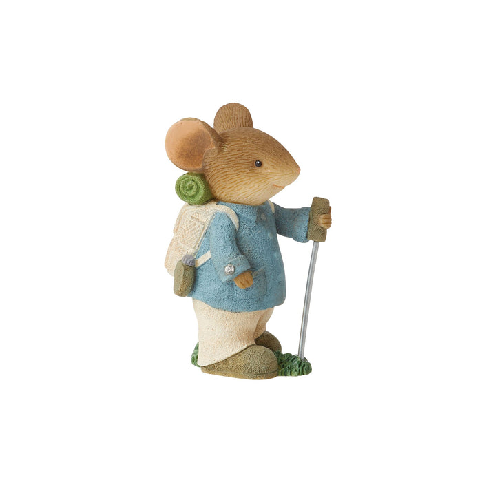 Endura Backpacker Mouse Figurine