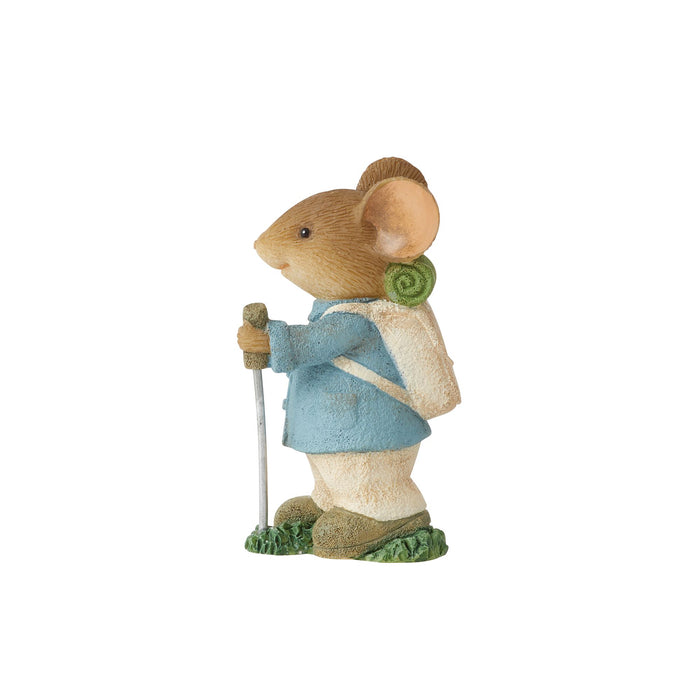Endura Backpacker Mouse Figurine