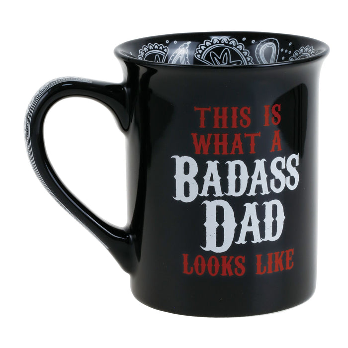 Endura Badass Dad Motorcycle Mug