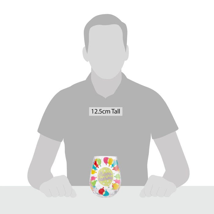 Endura Balloons Stemless Wine Glass