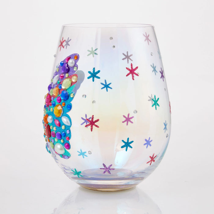 Endura Bejeweled Butterfly Stemless