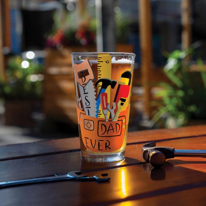 Endura Best Dad Ever Pint Glass