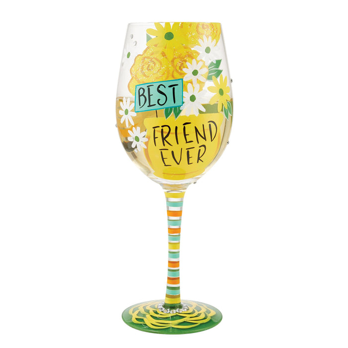 Endura Best Friend Ever Wine Glass
