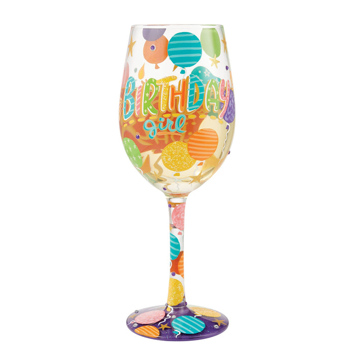 Endura Birthday Girl Wine Glass