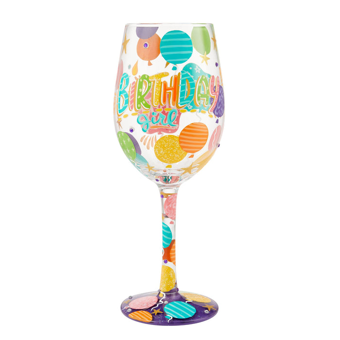 endura Birthday Girl Wine Glass