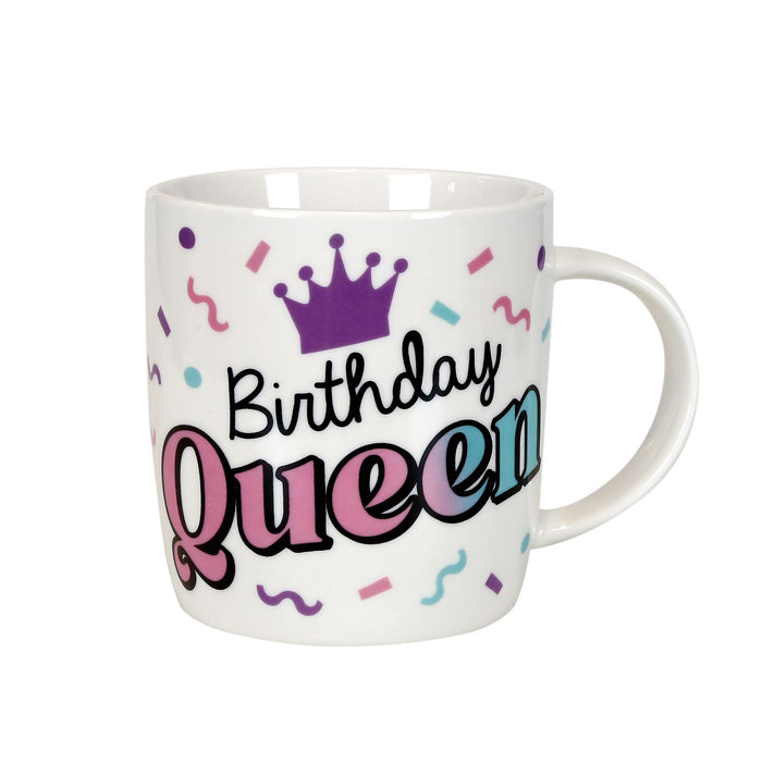 Endura Birthday Queen Mug W Glasses