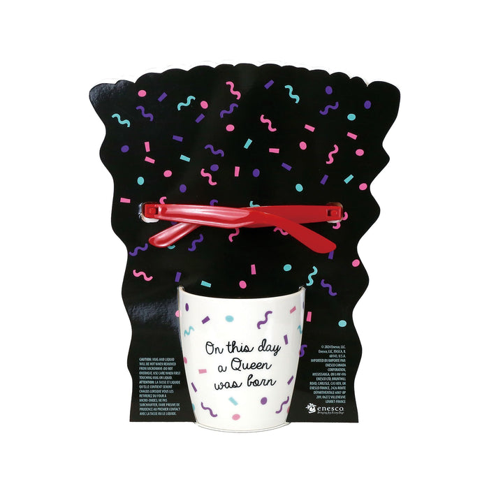 Endura Birthday Queen Mug W Glasses