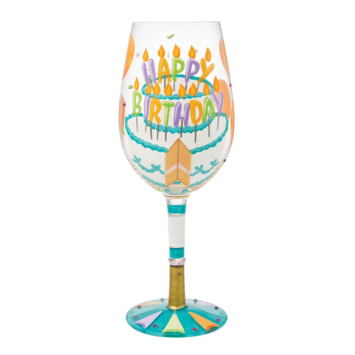 endura Birthday Slice Wine Glass