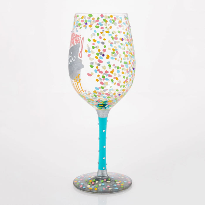 Endura Birthdays Are Confetti Glass