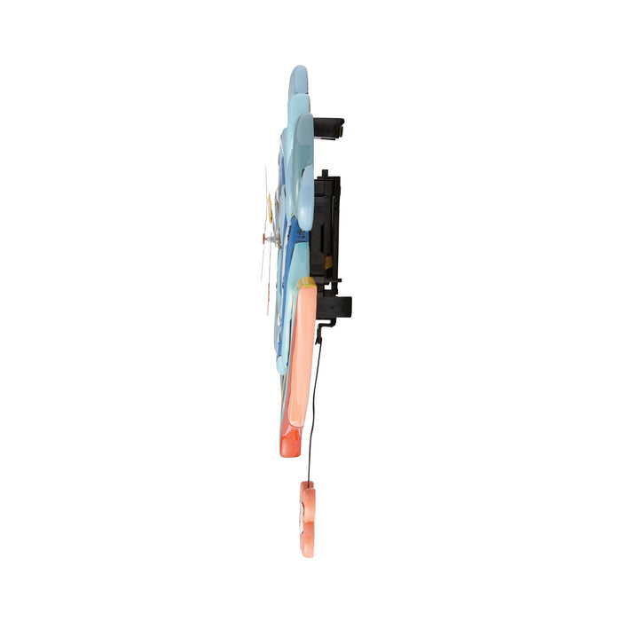 Endura Blue Bloom Clock