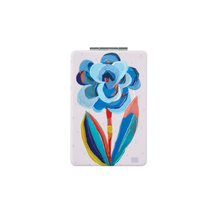 endura Blue Bloom Compact Mirror