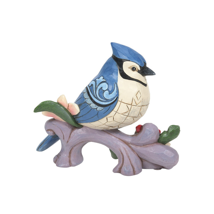 Endura Blue Jay With Flowers