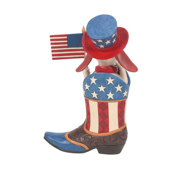 Endura Boot With Dog Holding Flag Fig
