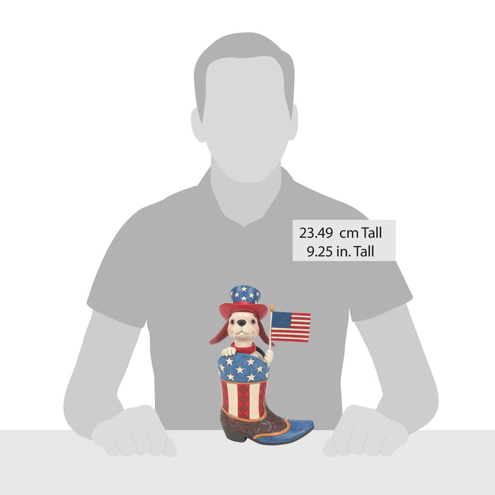 Endura Boot With Dog Holding Flag Fig