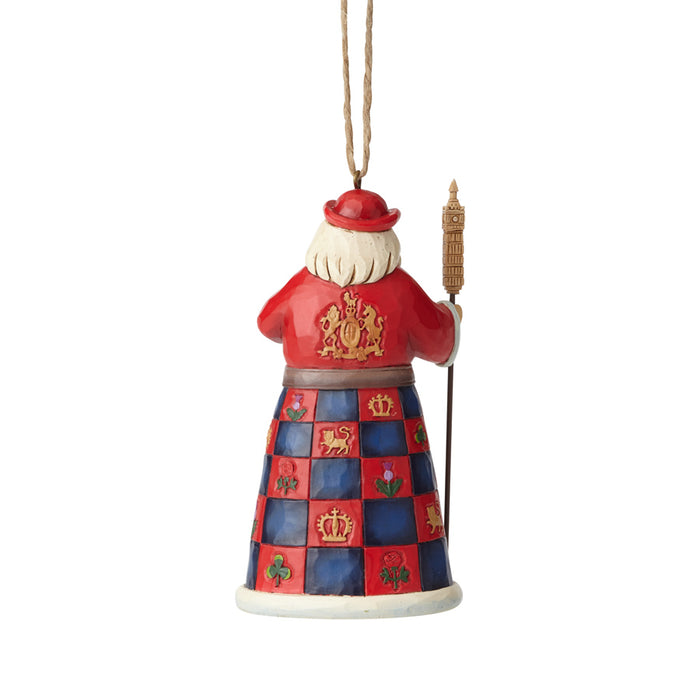 Endura British Santa Ornament