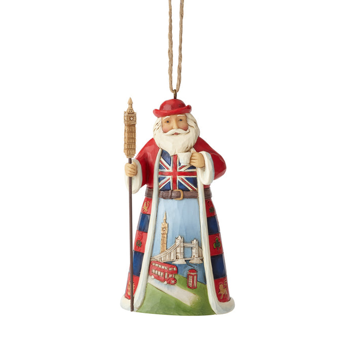 endura British Santa Ornament