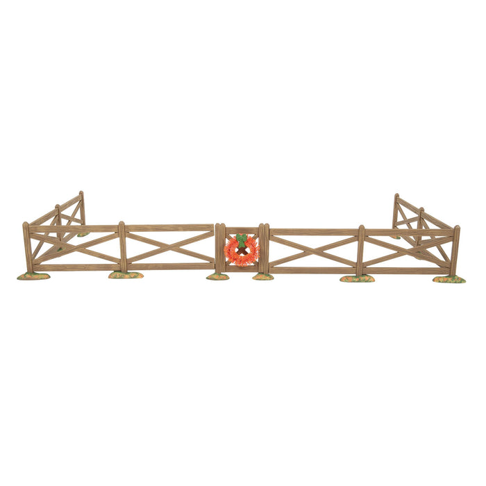 Endura Brown Crossbuck Fence Set