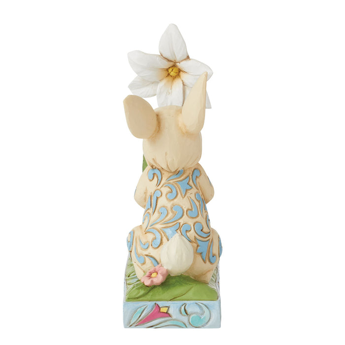 Endura Bunny And Easter Lily Figurine