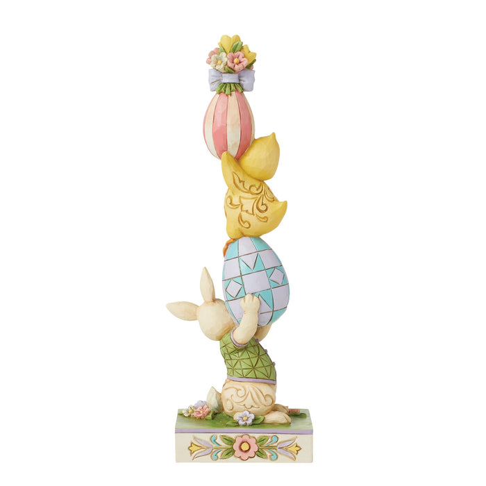 Endura Bunny And Eggs Stacked Fig