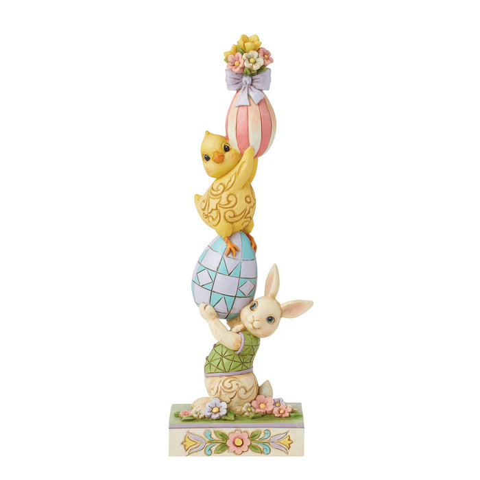 endura Bunny and Eggs Stacked Fig