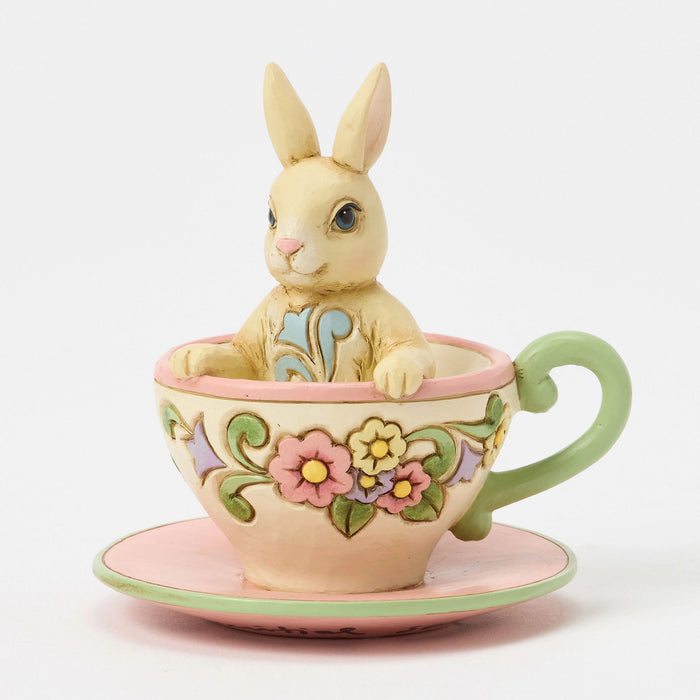 Endura Bunny In Teacup Mini Fig
