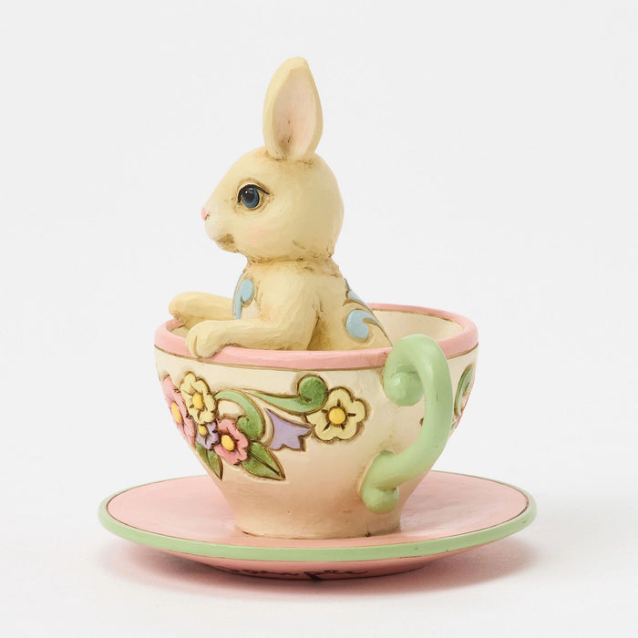 Endura Bunny In Teacup Mini Fig
