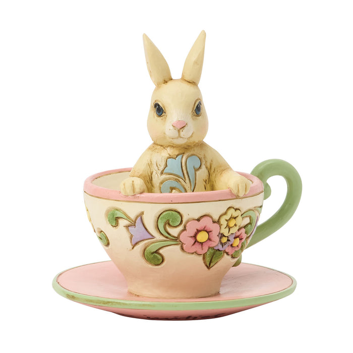 endura Bunny in Teacup Mini Fig