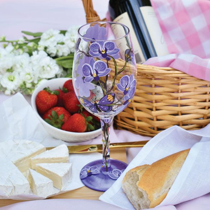 Endura Butterfly Jubilee Wine Glass