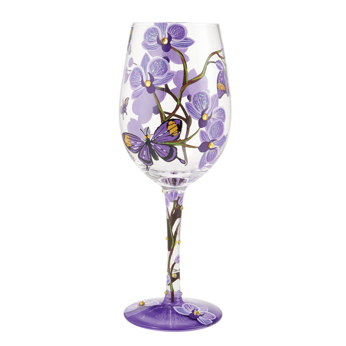 endura Butterfly Jubilee Wine Glass
