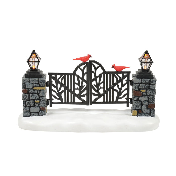 endura Cardinal LIT Christmas Gate