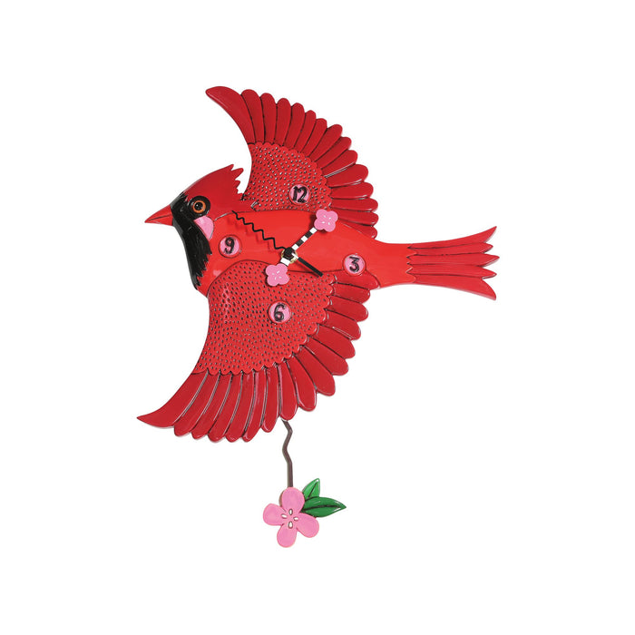 endura Cardinal's Song l Wall Clock
