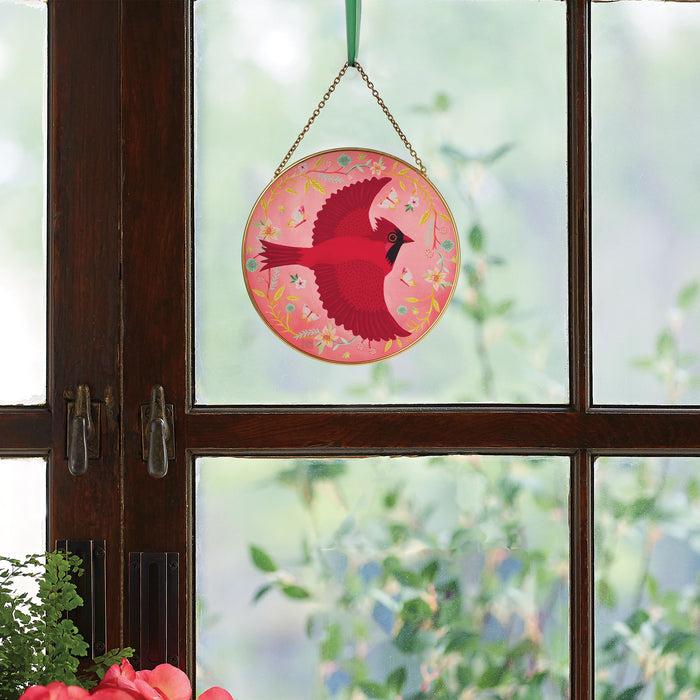 Endura Cardinal's Song Suncatcher