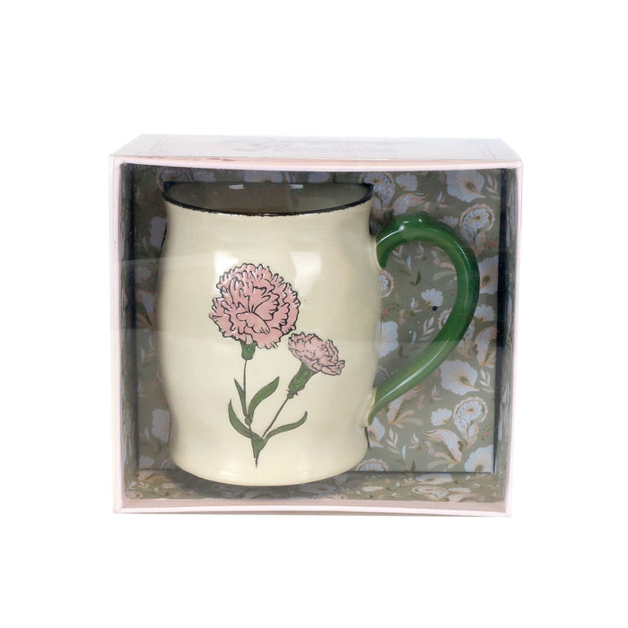 Endura Carnation Handpainted Mug