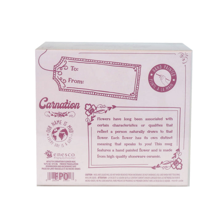 Endura Carnation Handpainted Mug