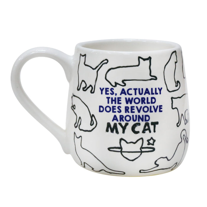 Endura Cat Day Etched Mug