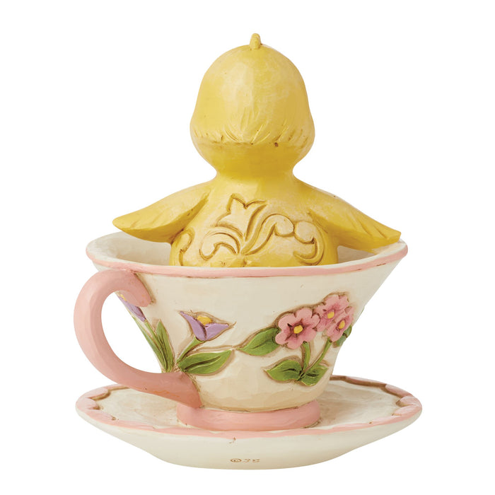 Endura Chick In Teacup Mini Figurine