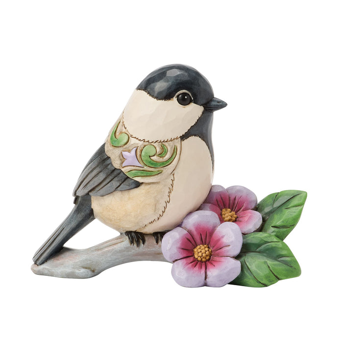 endura Chickadee Bird Figurine