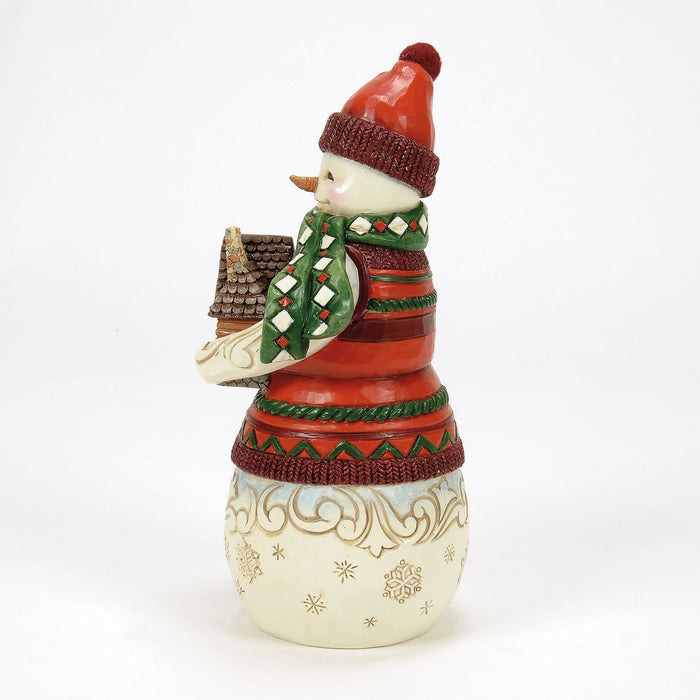 Endura Christmas At Lodge Snowman Fig