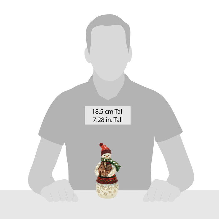 Endura Christmas At Lodge Snowman Fig