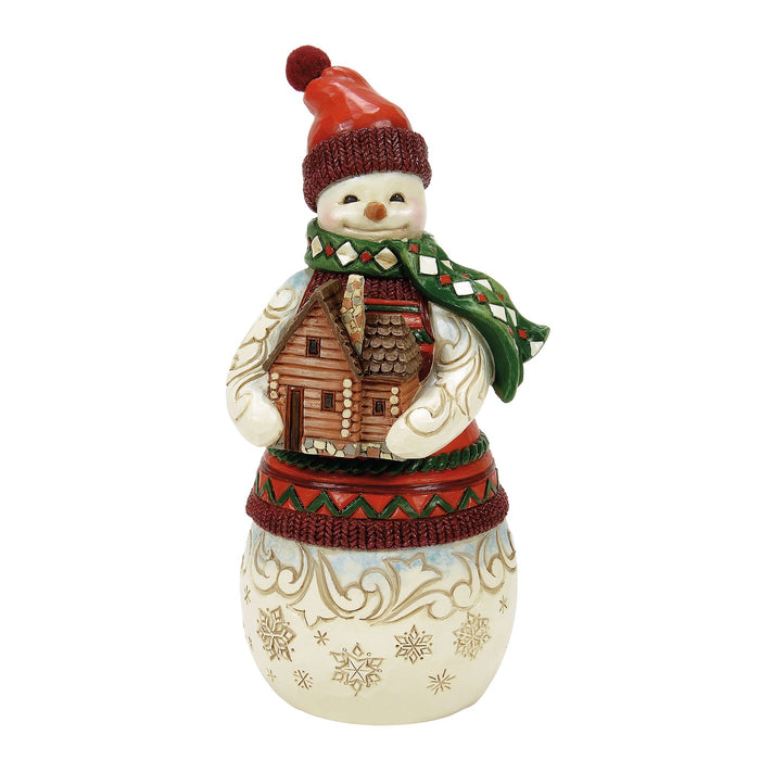 endura Christmas at Lodge Snowman Fig