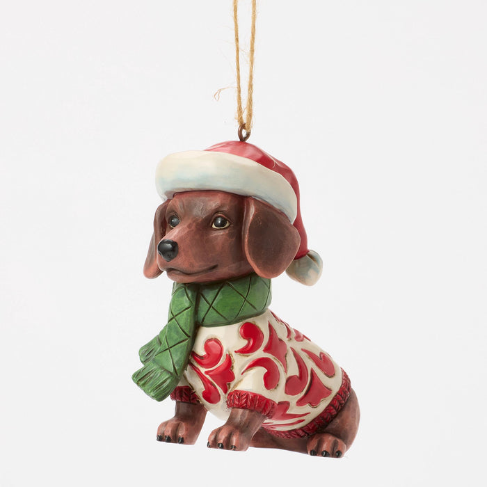 Endura Christmas Dog Dachshund Orn