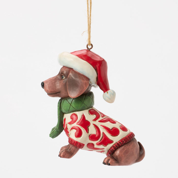Endura Christmas Dog Dachshund Orn