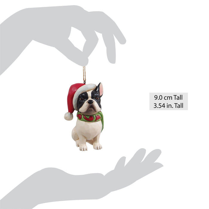 Endura Christmas Dog Frenchie Orn