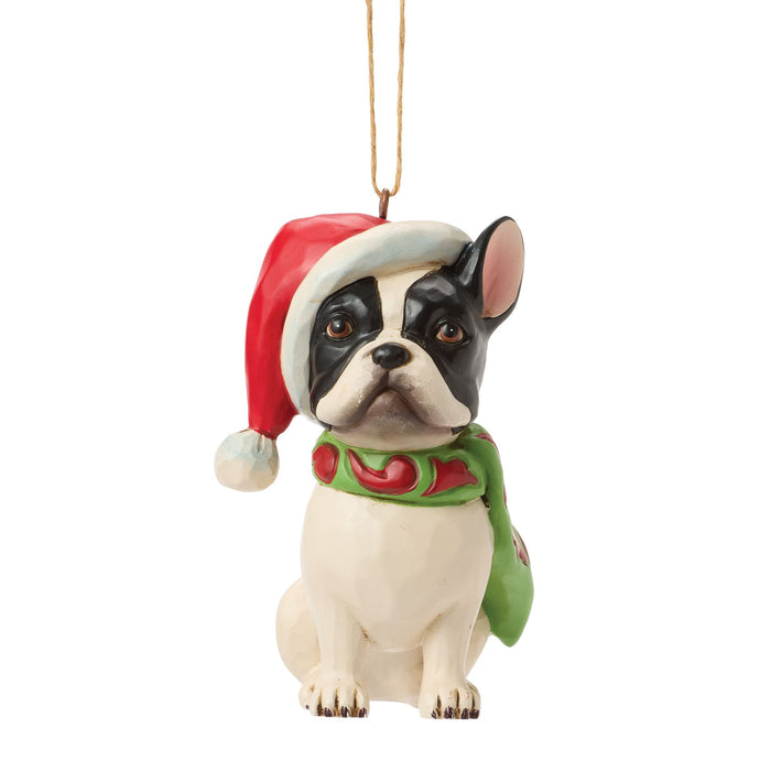endura Christmas Dog Frenchie Orn