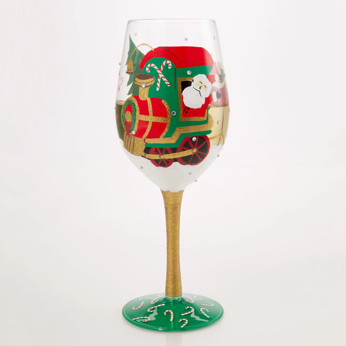 Endura Chuggin' Along Wine Glass