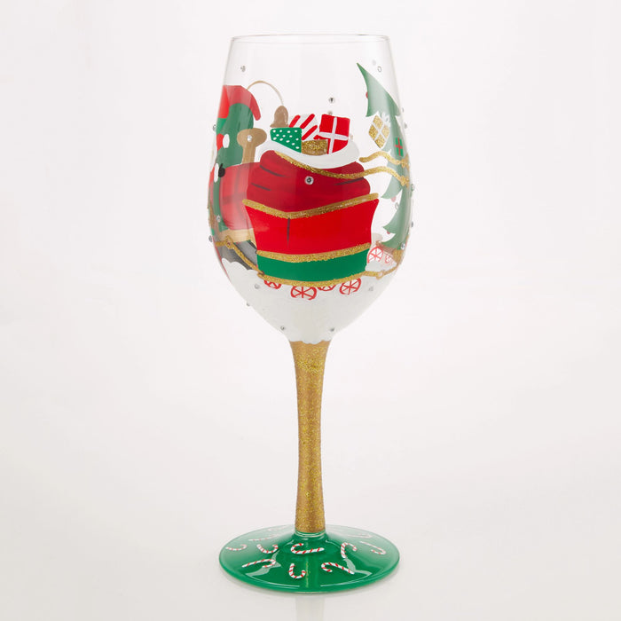 Endura Chuggin' Along Wine Glass
