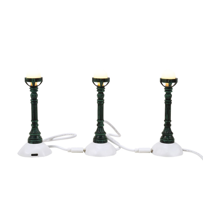 endura Copper Lamp Post S/3