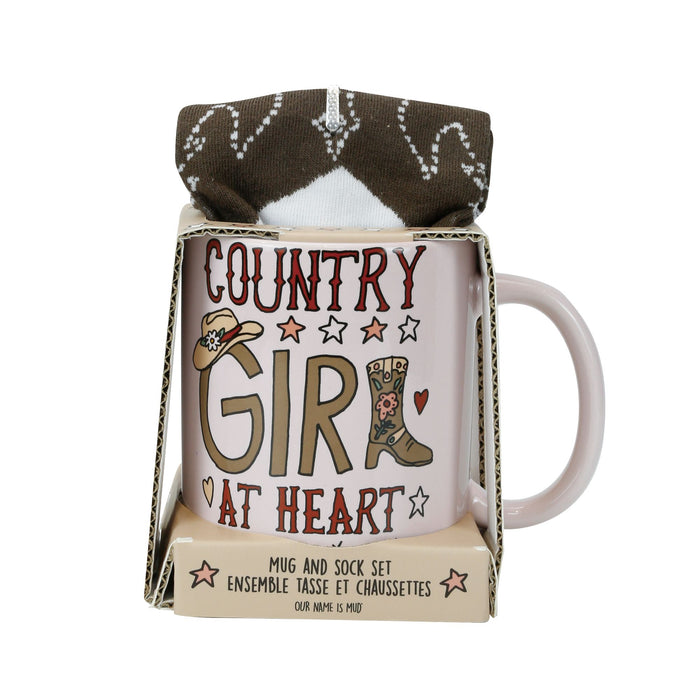 endura Country Girl Mug Sock Set